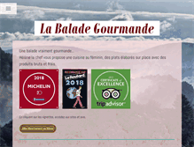 Tablet Screenshot of labaladegourmande.fr
